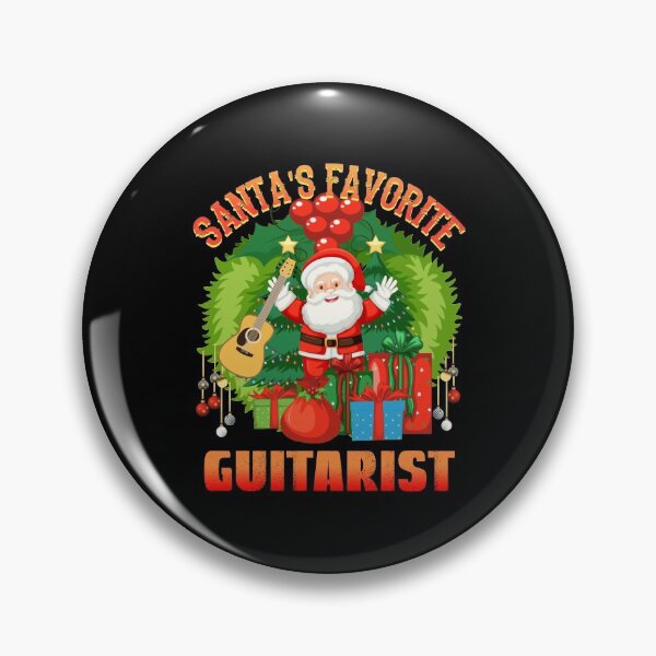 Item preview, Santas Favorite Guitarist, Xmas Guitar Player designed and sold by SportyDogShop.