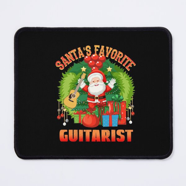 Item preview, Santas Favorite Guitarist, Xmas Guitar Player designed and sold by SportyDogShop.