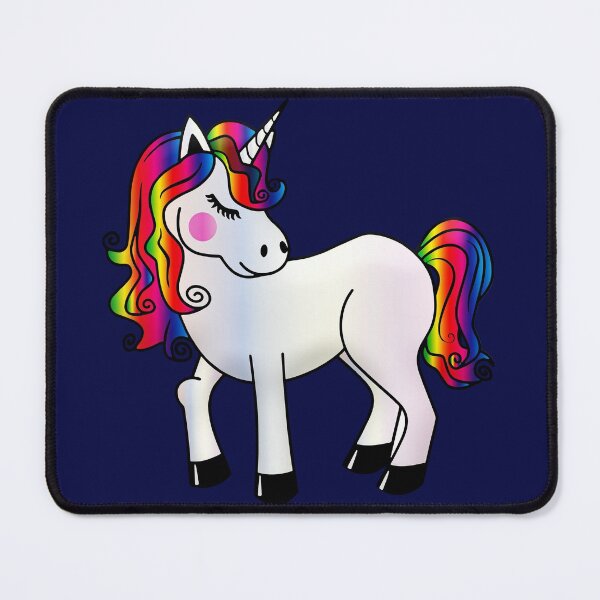 Item preview, Colourful Rainbow Unicorn designed and sold by BitsndPieces.