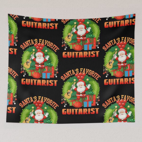 Item preview, Santas Favorite Guitarist, Xmas Guitar Player designed and sold by SportyDogShop.