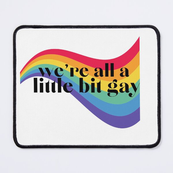Item preview, we're all a little bit gay designed and sold by artsybooklover.