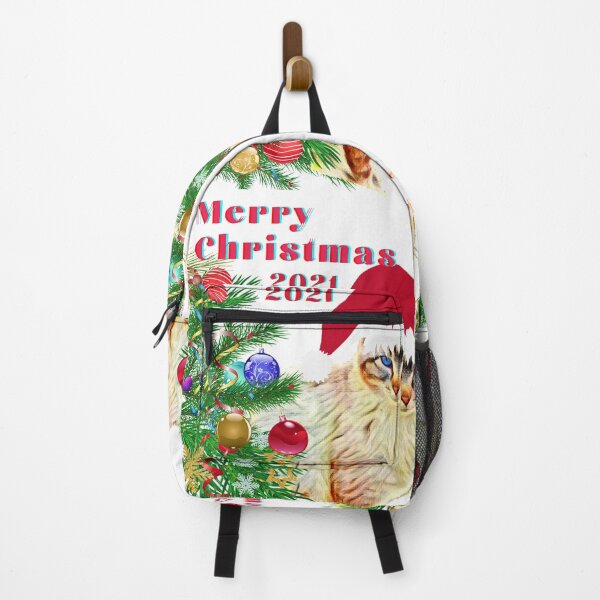 Item preview, Merry Christmas 2021 Cat with a hat Christmas gifts designed and sold by BeatyinChaos.