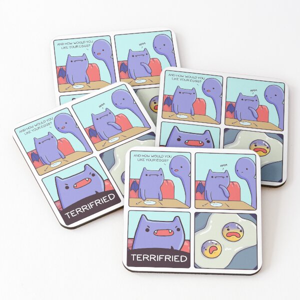 Item preview, How do monsters like their eggs? designed and sold by cheezup.