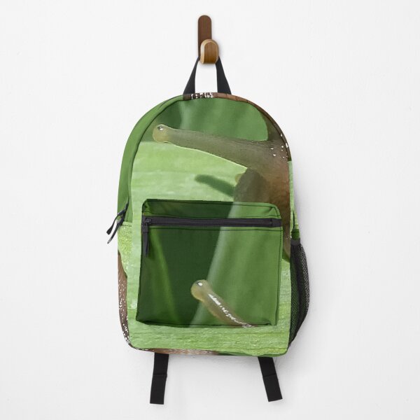 Item preview, Large Brown Snail Ahatina on Green Leaf - Funny Science Biology Gift designed and sold by r-silver.