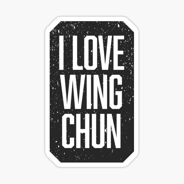Wing Chun Love 2021D Sticker