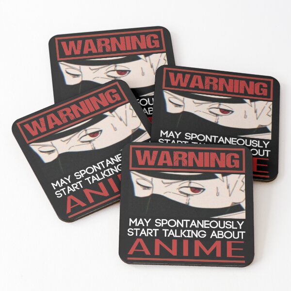 Item preview, Warning May Spontaneously Start Talking About Anime designed and sold by FreeMood.