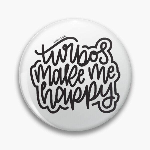 Item preview, Turbos Make Me Happy - Dark Gray 2 designed and sold by TswizzleEG.