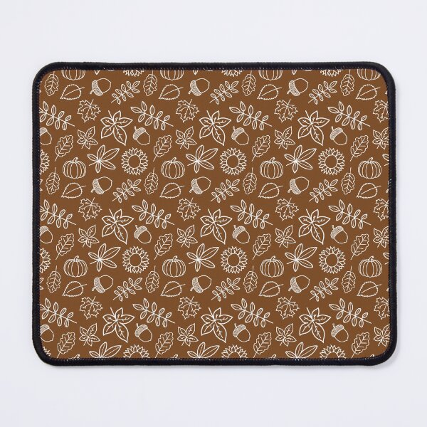 Item preview, autumn doodle patterned designed and sold by ImagineKaye.