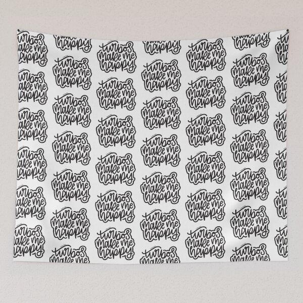 Item preview, Turbos Make Me Happy - Dark Gray 2 designed and sold by TswizzleEG.