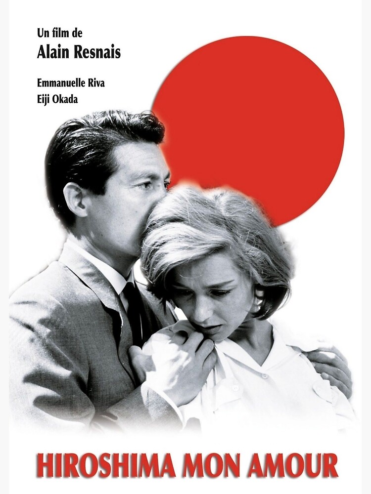 Disover Hiroshima Mon Amour vintage Premium Matte Vertical Poster