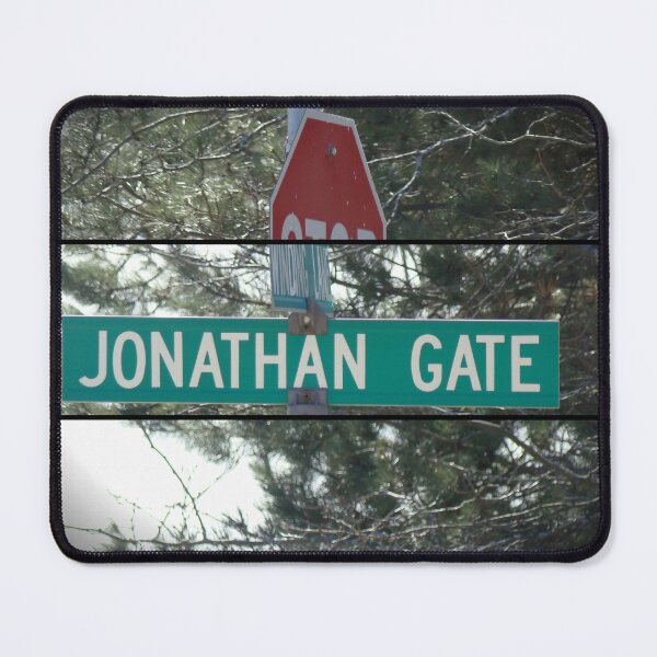 Item preview, Jonathan Gate, Jonathan Mug, Jonathan greeting card, Jonathan street sign designed and sold by PicsByMi.
