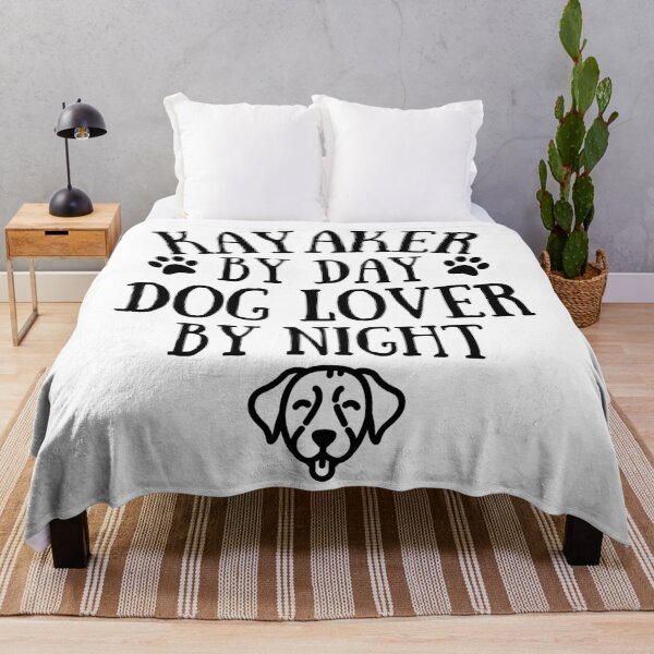 Item preview, Kayaker by day. Dog lover by night designed and sold by TheGreenGoat.
