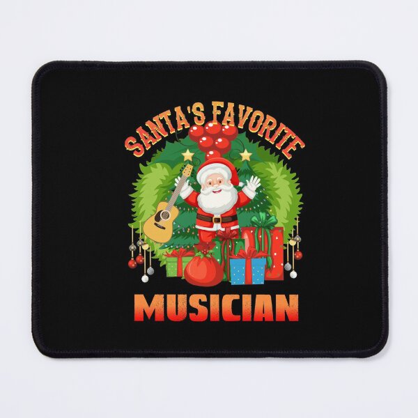 Item preview, Santas Favorite Musician, Xmas Guitar Player designed and sold by SportyDogShop.