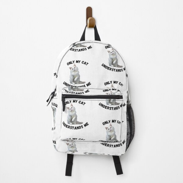 Item preview, Only My Cat Understands Me designed and sold by LuckyKermit.