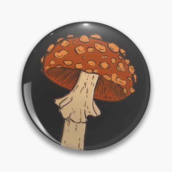 Item preview, Orange Mushroom Cap designed and sold by Rania Younis.