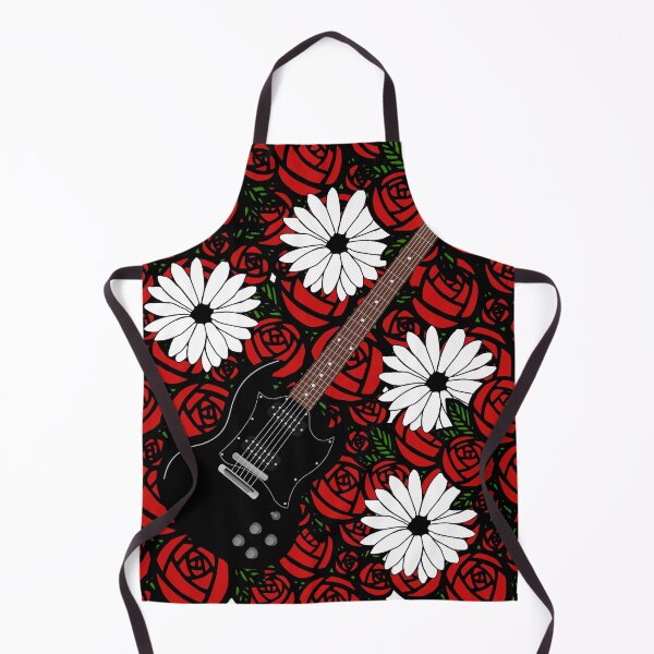 Item preview, Guitar In Red Roses designed and sold by RedSparkle.