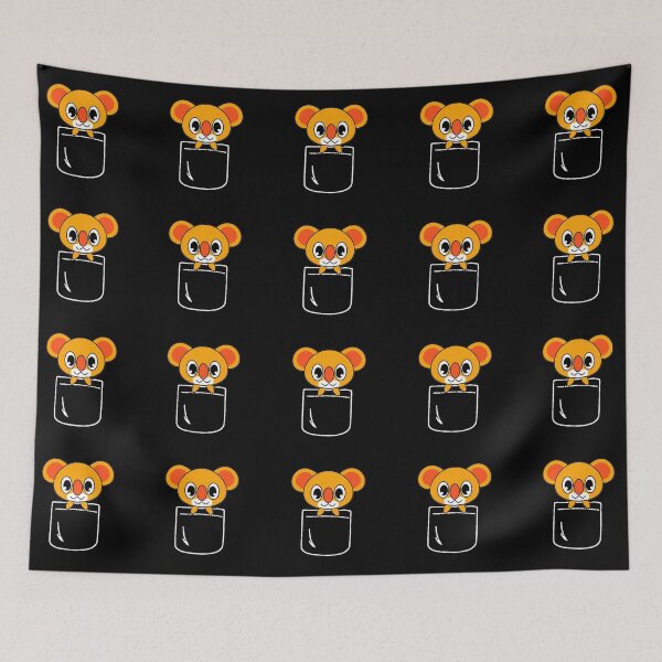 Item preview, CUTE TEDDY BEAR IN POCKET designed and sold by SamiJanelle.
