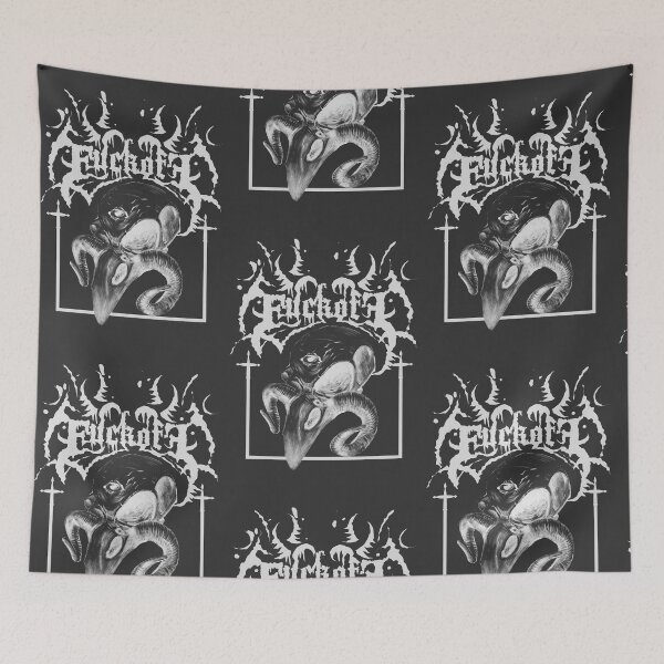 Item preview, Raven crow death & grindcore metal shirt designed and sold by Nikkokikko.