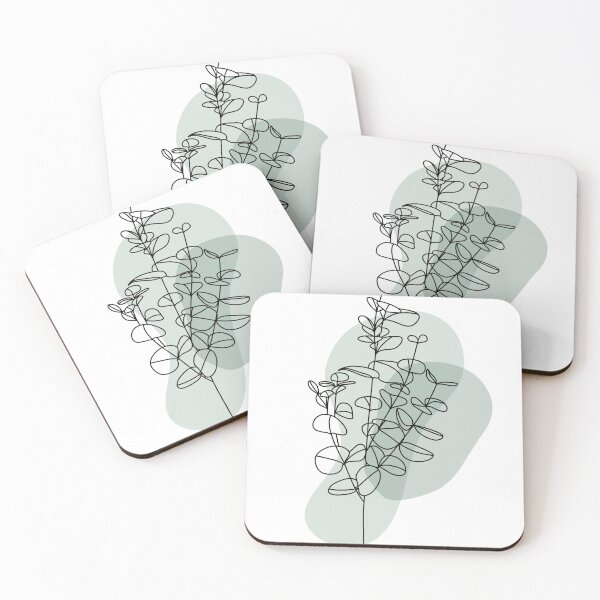 Item preview, Silver Dollar Eucalyptus with Modern Green Colors designed and sold by makesbymiss.