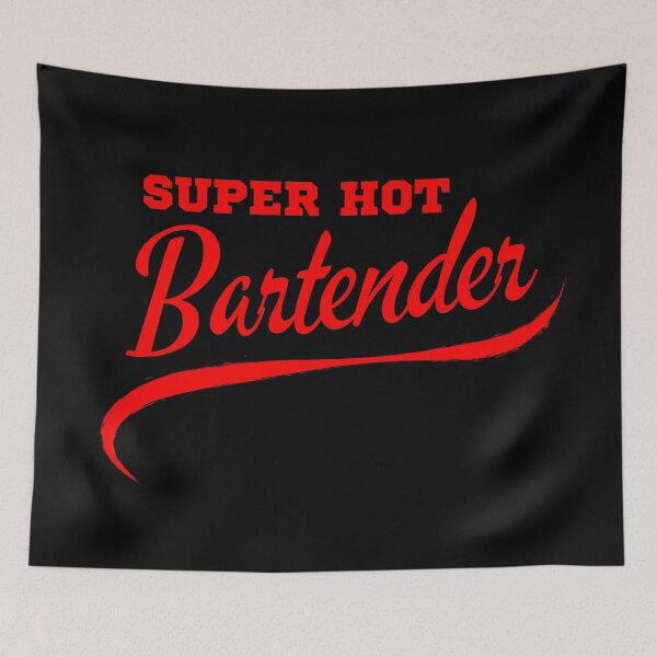 Item preview, Super Hot Bartender designed and sold by LiToDesignCo.