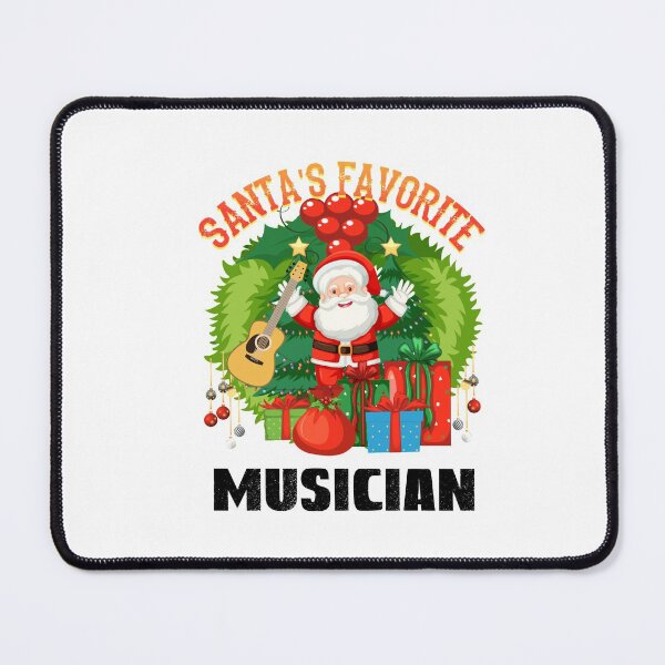 Item preview, Santas Favorite Musician, Xmas Guitar Player designed and sold by SportyDogShop.