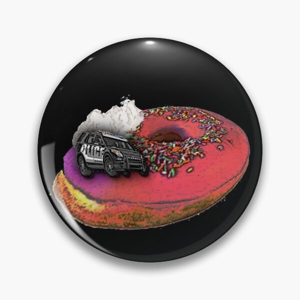 Item preview, Funny Cop Pun - funny donut designed and sold by nasani.
