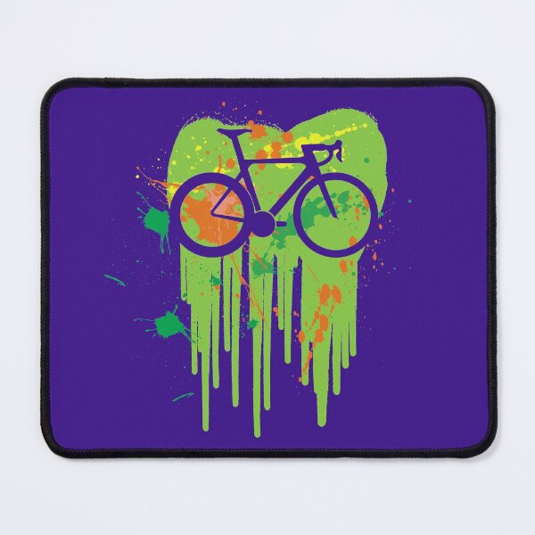 Item preview, Road Bike Graffiti Green Orange designed and sold by RabeDesigns.