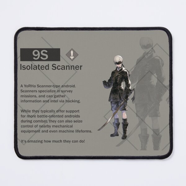 Item preview, 9S - Isolated Scanner (Nier Reincarnation) designed and sold by VelvetZone.