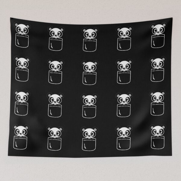 Item preview,  CUTE BABY PANDA BEAR IN POCKET designed and sold by SamiJanelle.