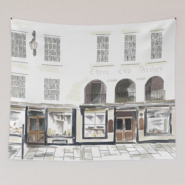 Item preview, Three Old Arches, Chester designed and sold by evelynwinters.