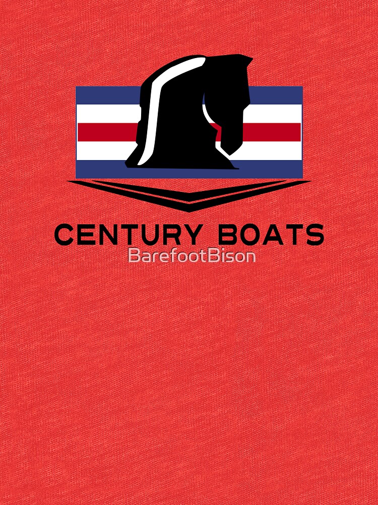 "Century Boats Logo" Tshirt by BarefootBison Redbubble