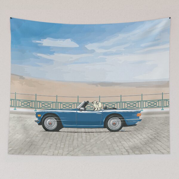 Item preview, UK spec TR6 in Valencia Blue designed and sold by Bigs66.