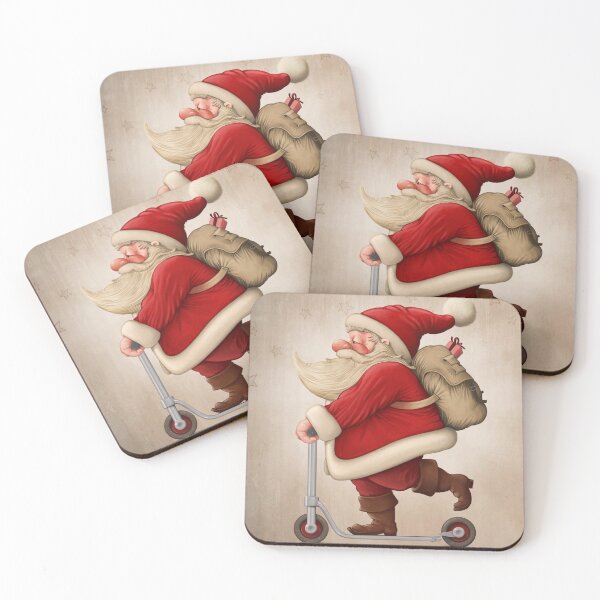 Item preview, Santa Claus and the Push scooter designed and sold by jordygraph.