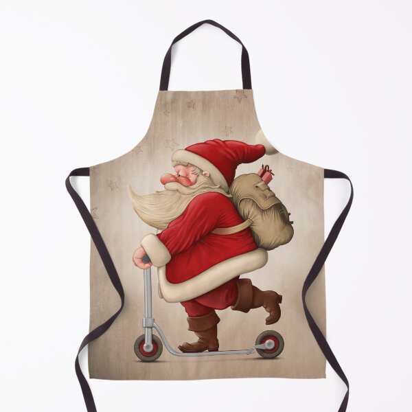 Item preview, Santa Claus and the Push scooter designed and sold by jordygraph.