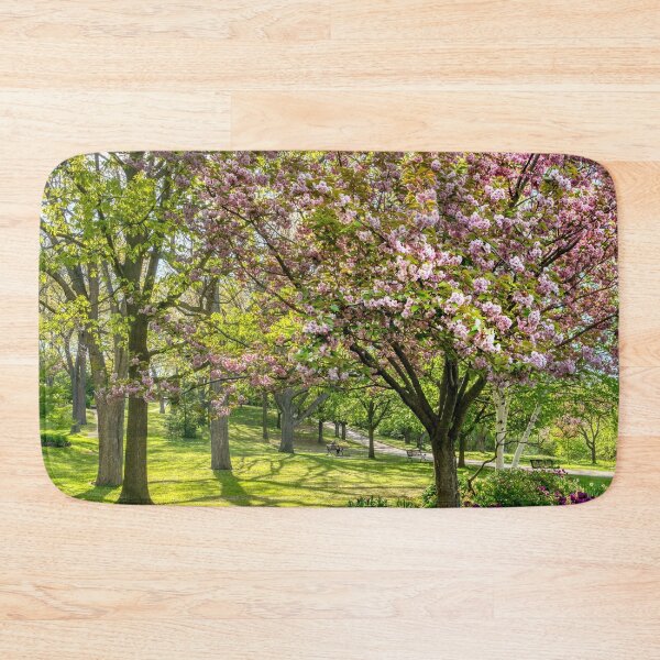 Item preview, FloweringCherry Tree and Oak Trees designed and sold by wildvalecreate.