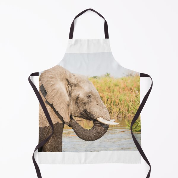 Item preview, African Bush Elephant Feeding In River designed and sold by Graham Prentice.