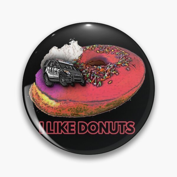 Item preview, Funny Cop Pun - funny donut designed and sold by nasani.