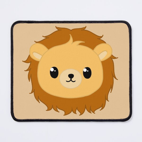 Item preview, kawaii lion designed and sold by EveryCuteThings.