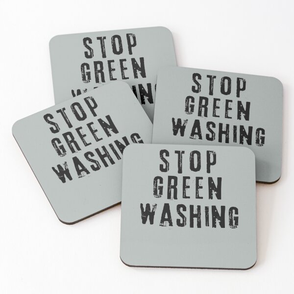 Item preview,  STOP GREENWASHING designed and sold by LoveAndDefiance.