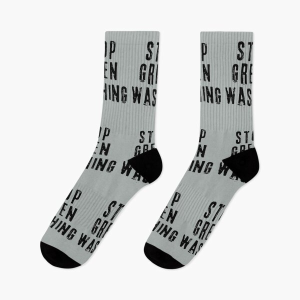 Item preview,  STOP GREENWASHING designed and sold by LoveAndDefiance.