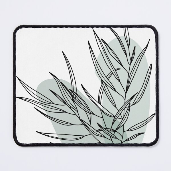 Item preview, Willow Eucalyptus with Modern Green Colors designed and sold by makesbymiss.