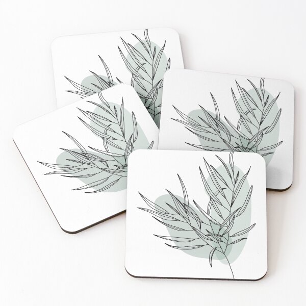 Item preview, Willow Eucalyptus with Modern Green Colors designed and sold by makesbymiss.