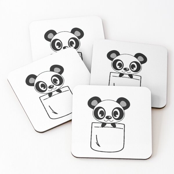 Item preview,  CUTE BABY PANDA BEAR IN POCKET designed and sold by SamiJanelle.