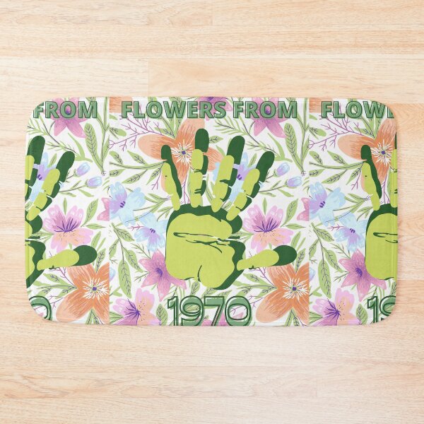 Item preview, Flowers From 1970 (purple) designed and sold by FutureKolor.
