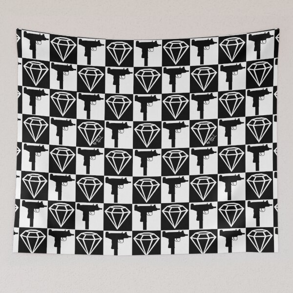 Item preview, Diamonds & Uzi's designed and sold by johnspainart.
