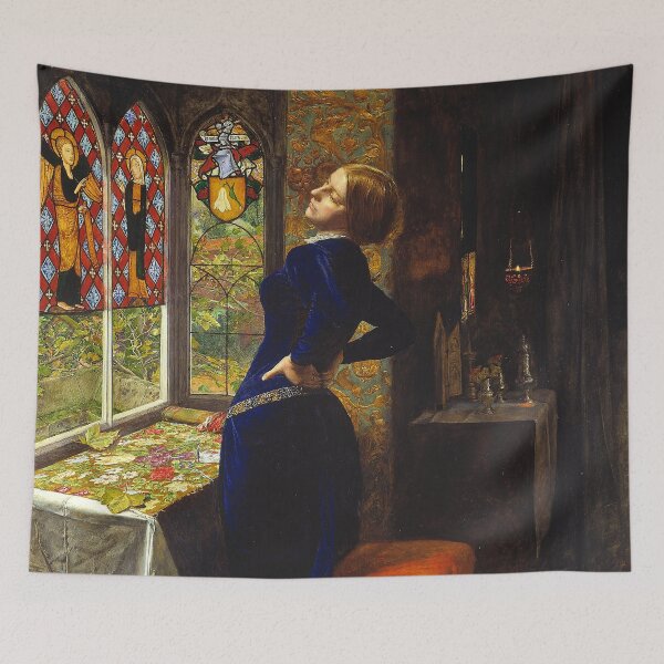 Item preview, Mariana by John Everett Millais (1851) designed and sold by allhistory.