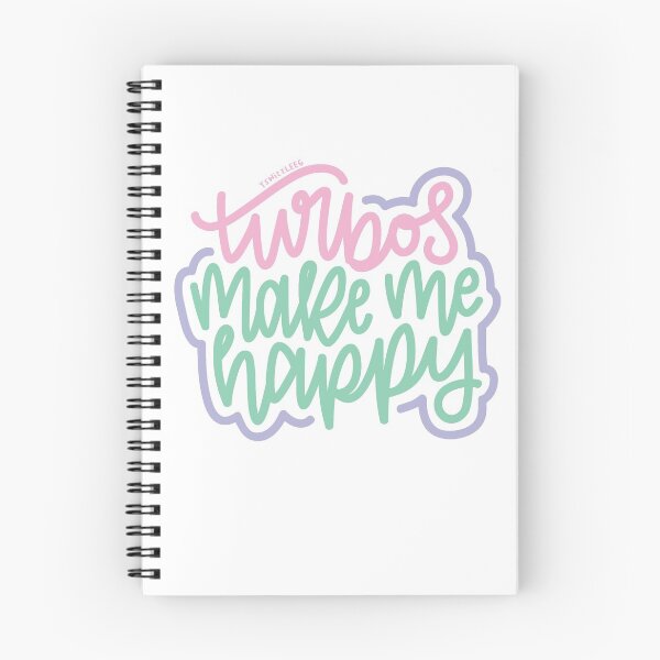 Item preview, Turbos Make Me Happy - Pink / Mint / Purple designed and sold by TswizzleEG.