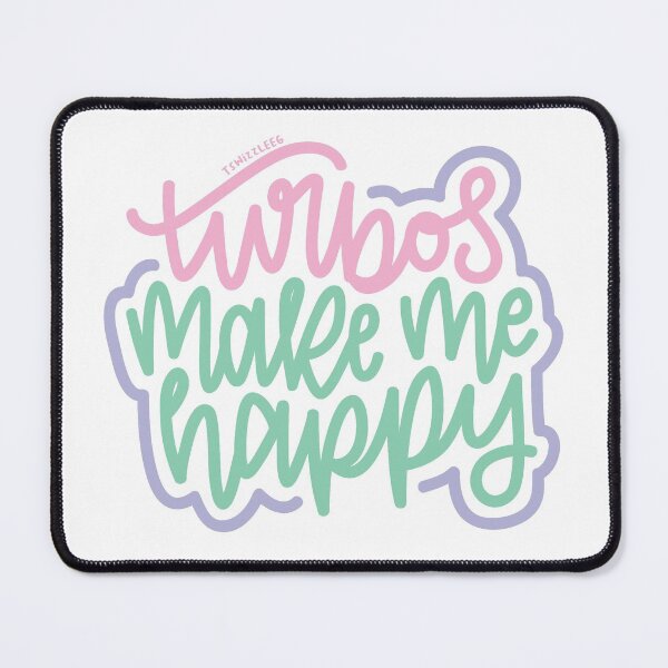 Item preview, Turbos Make Me Happy - Pink / Mint / Purple designed and sold by TswizzleEG.
