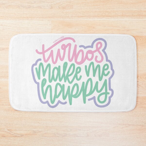 Item preview, Turbos Make Me Happy - Pink / Mint / Purple designed and sold by TswizzleEG.