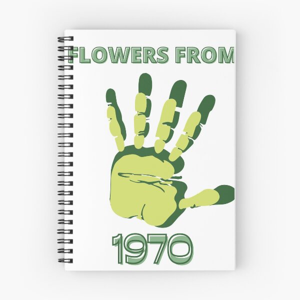Item preview, Flowers From 1970 (green) designed and sold by FutureKolor.